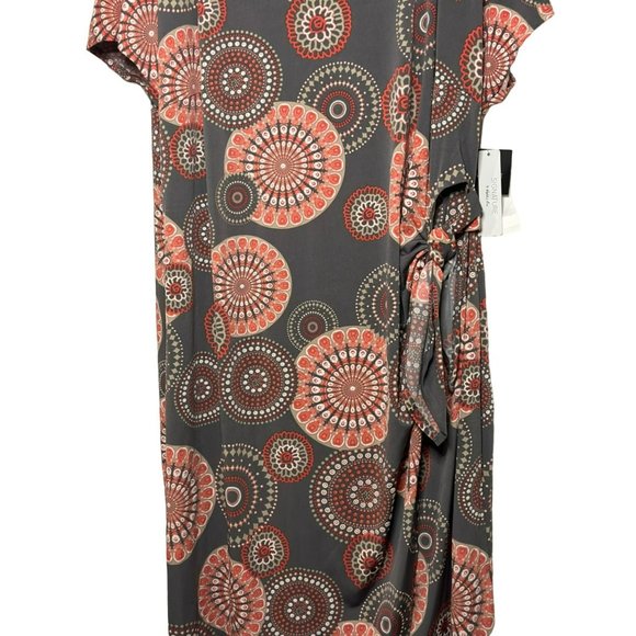 NWT Signature By Robbie Bee Ladies Short Sleeve Midi Scoop Neck Dress SZ 3X - Picture 5 of 9